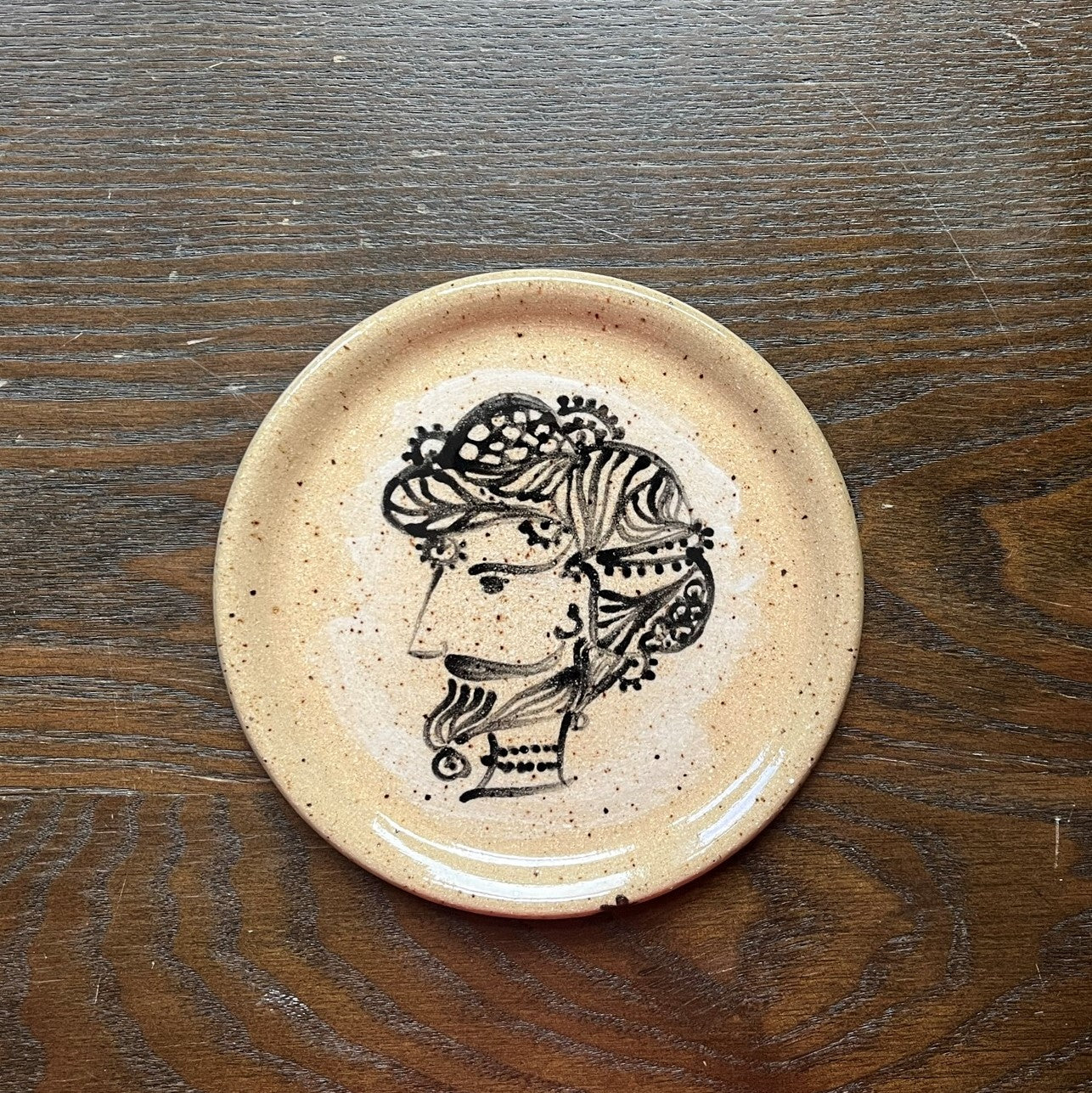 Samrat (ii) - Ceramic Dish (5 in)