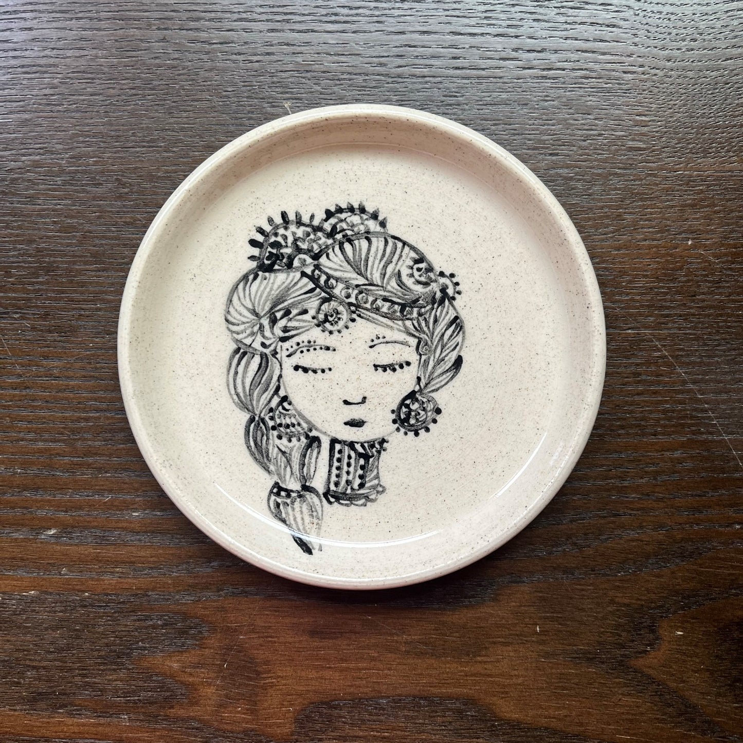 Rajkumari (ii) - Ceramic Dish (5 in)