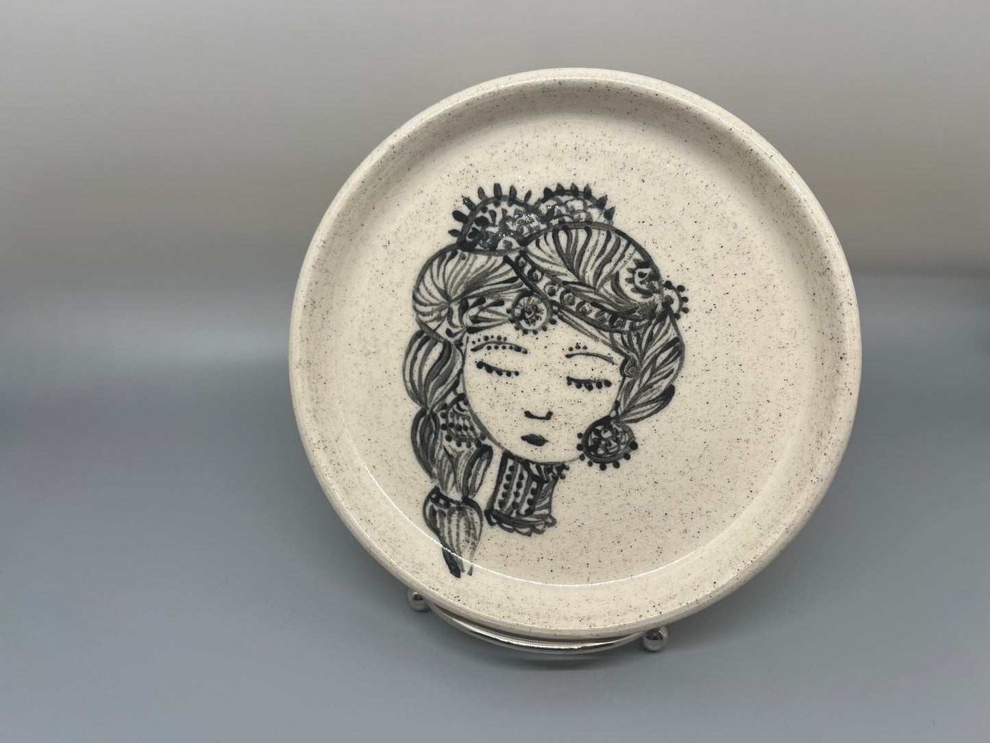 Rajkumari (ii) - Ceramic Dish (5 in)