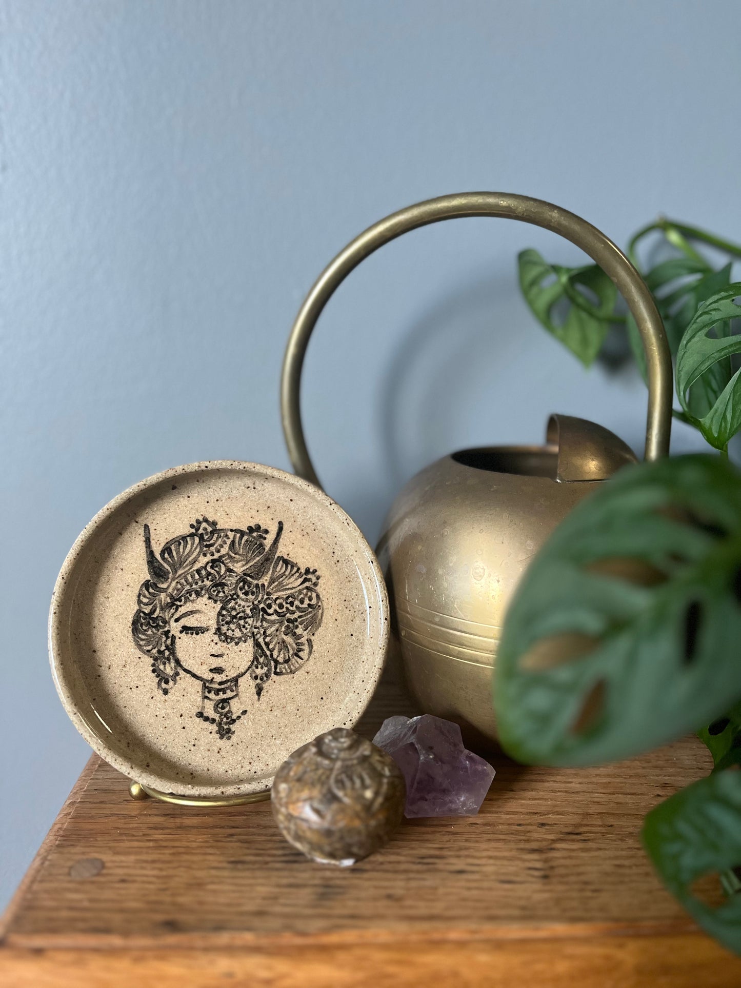 Shinge Shahi (ii) - Ceramic Dish (4.5 in)