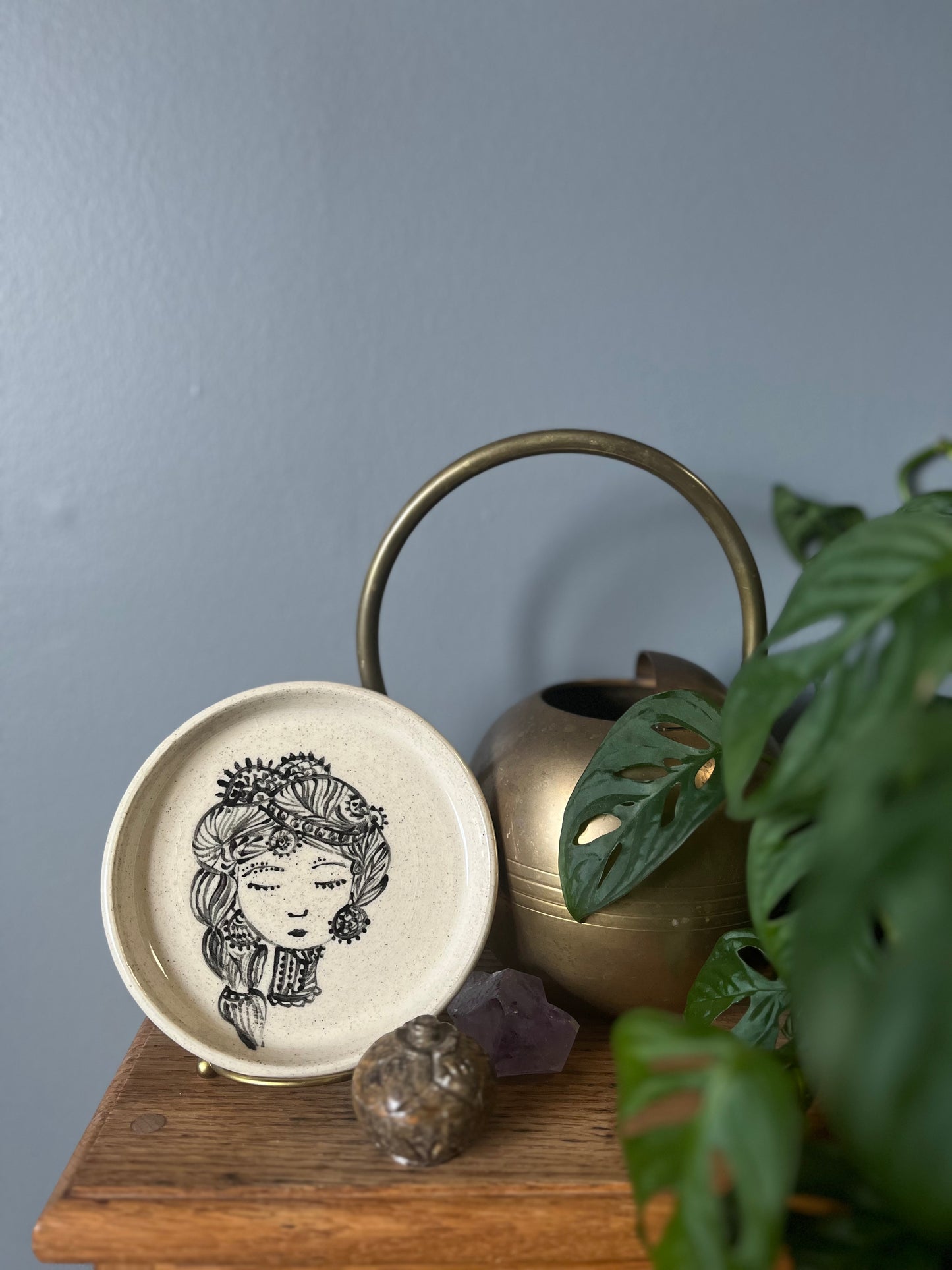 Rajkumari (ii) - Ceramic Dish (5 in)