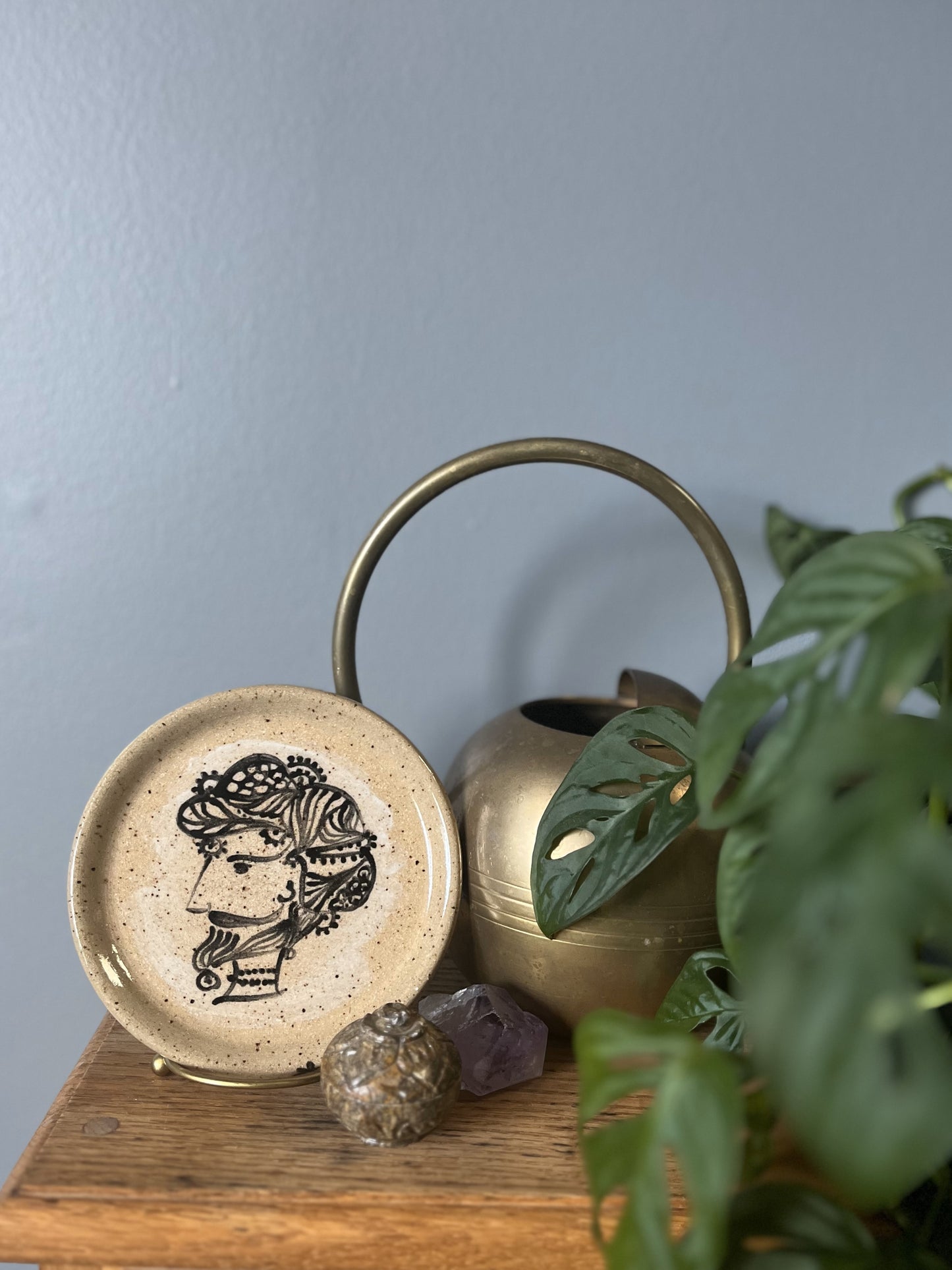 Samrat (ii) - Ceramic Dish (5 in)