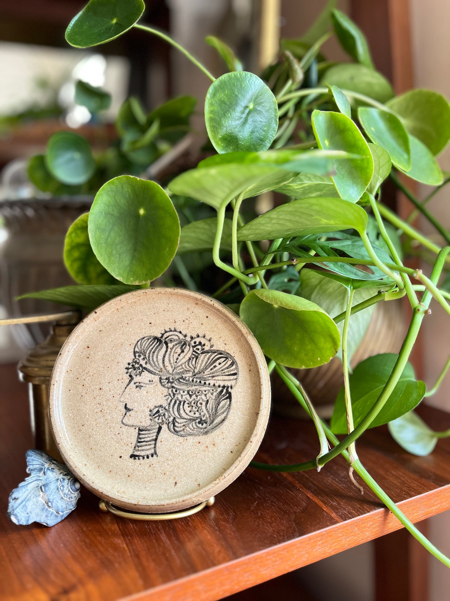 Rajkumari (i) - Ceramic Dish (5.5 in)