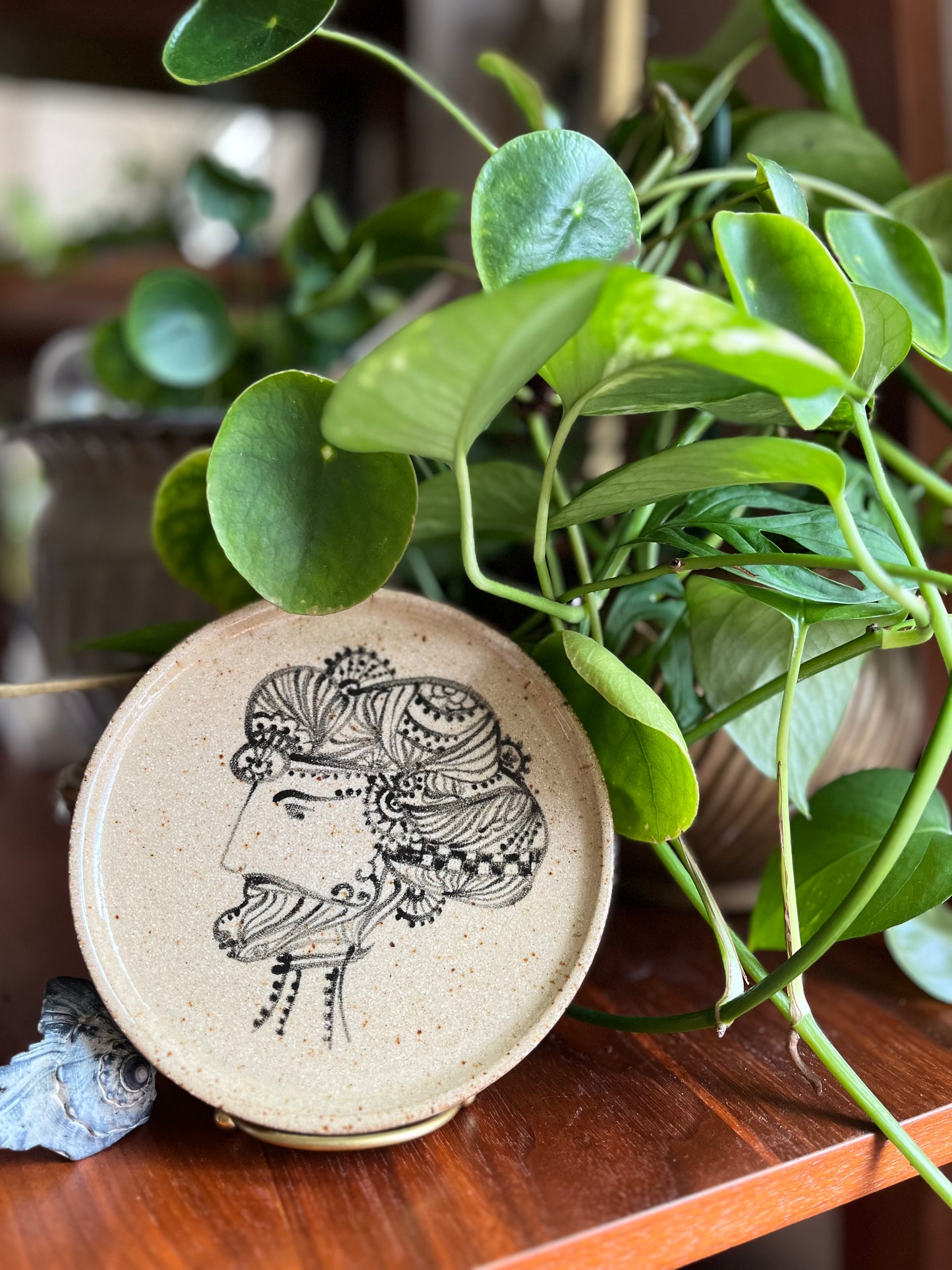 Samrat (ii) - Ceramic Dish (6 in)