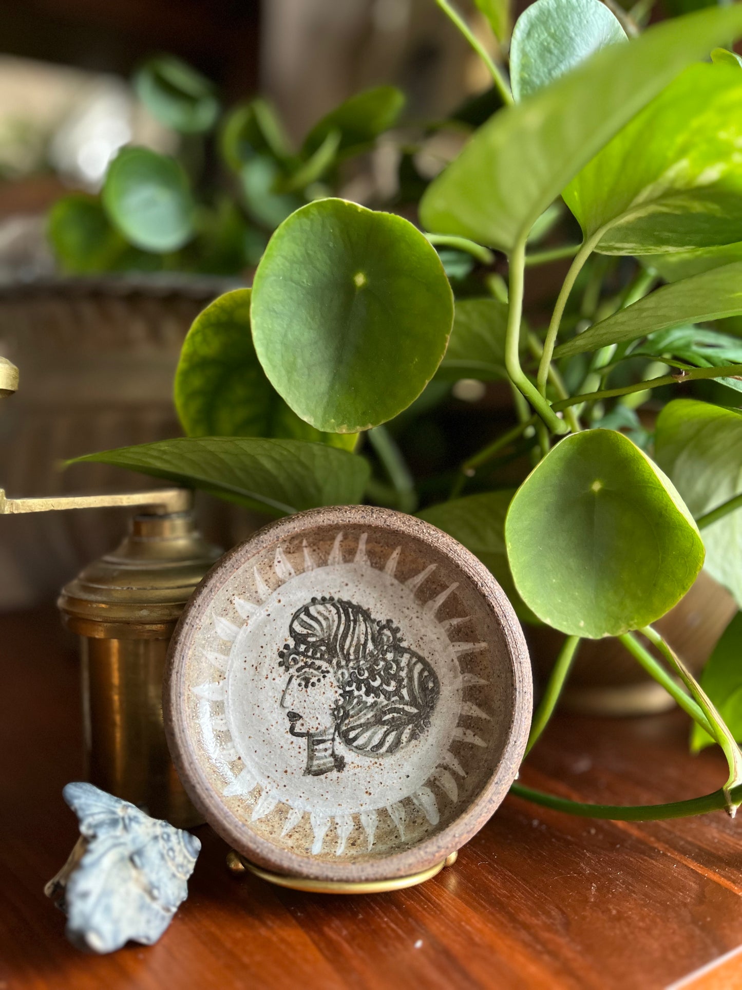 Rajkumari (iii) - Ceramic Dish (4 in)